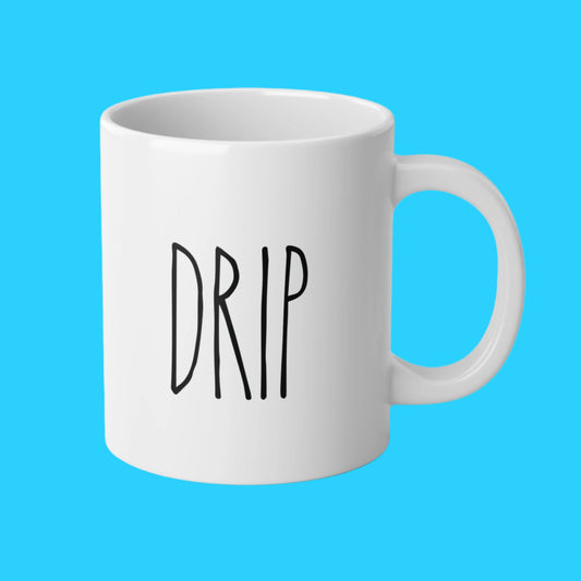 Drip Mug, 20oz (White)