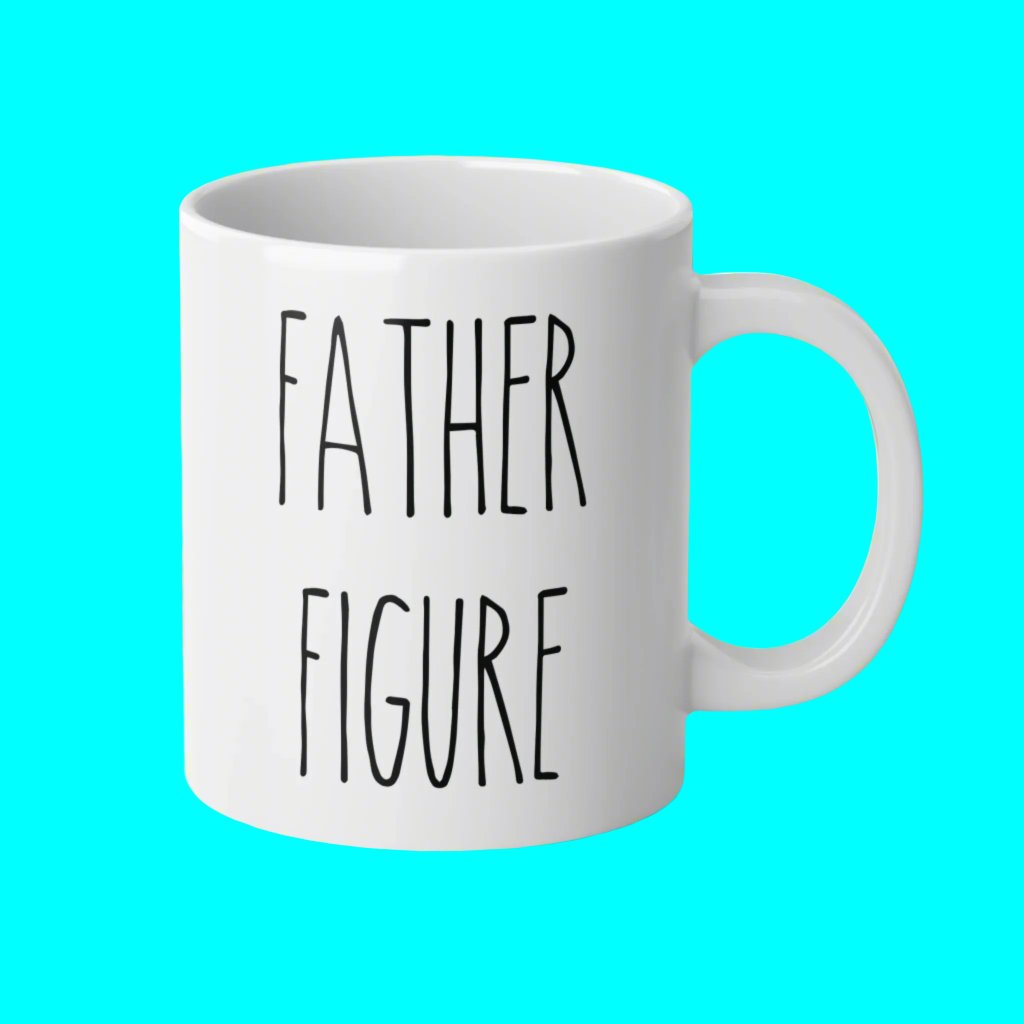 Father Figure Mug, 20oz (White)