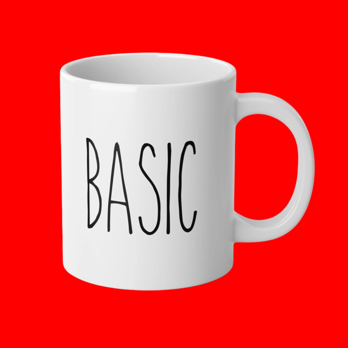 Basic Mug, 20oz (White)