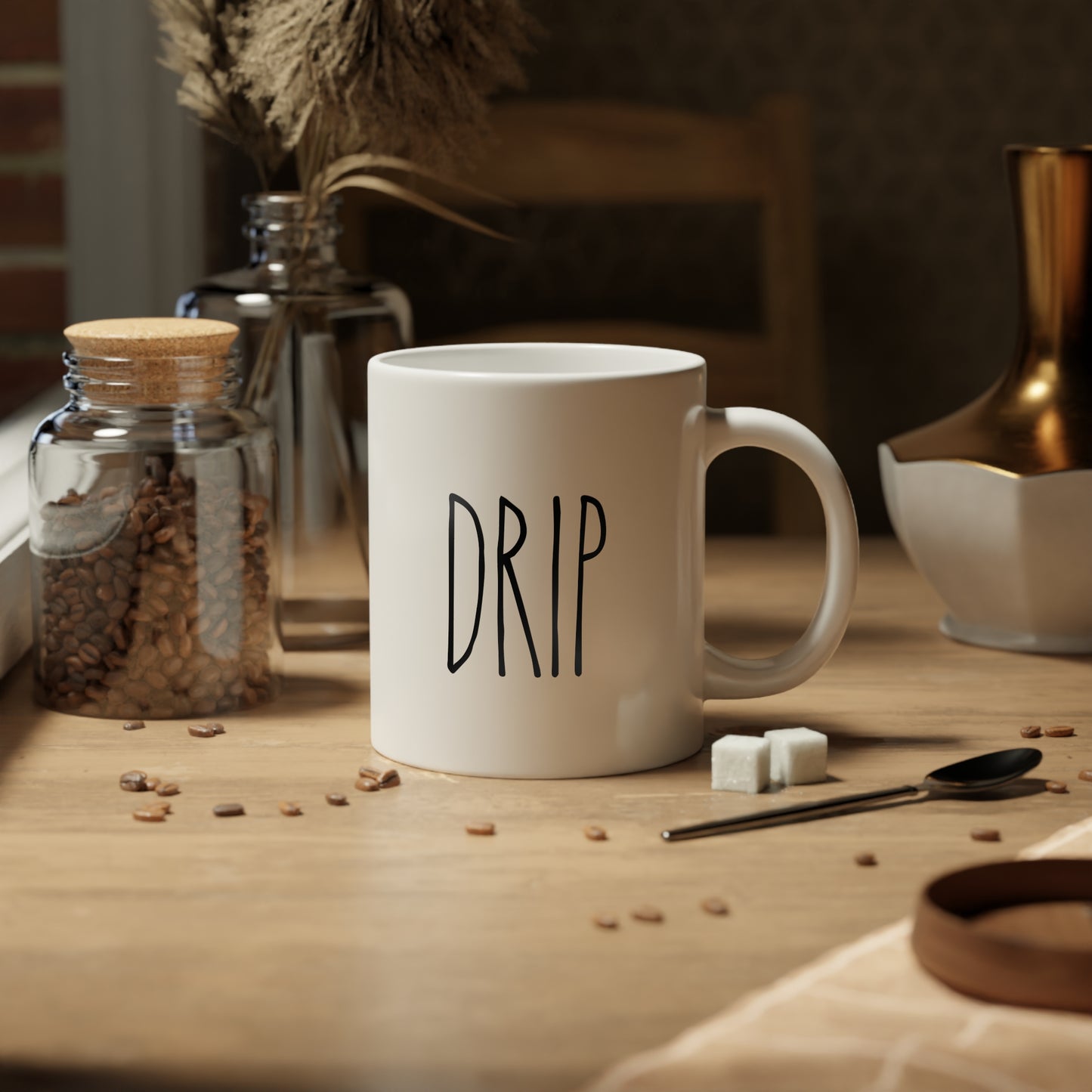 Drip Mug, 20oz (White)